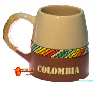 Mugs Bajo Relieve Colombia 