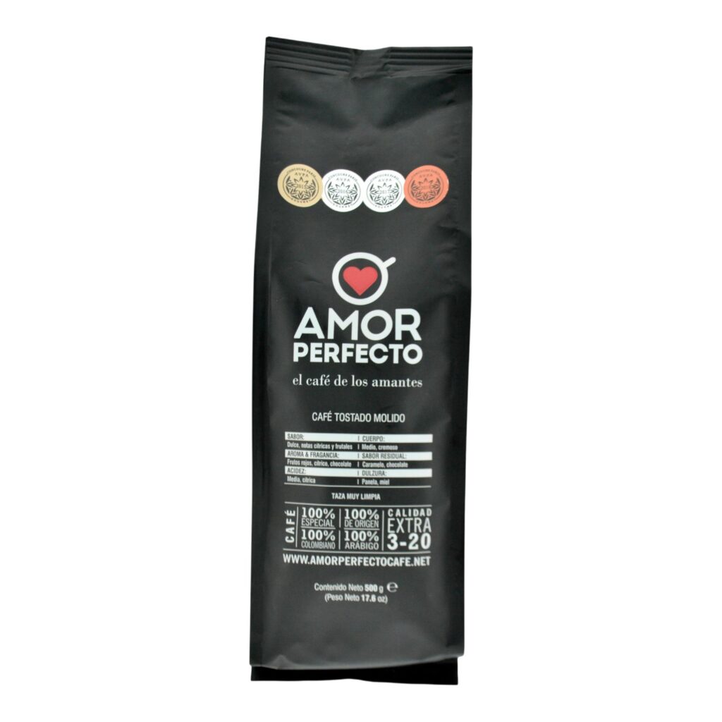 Café Amor Perfecto Gourmet — Tueste Artesanal 100% Colombiano