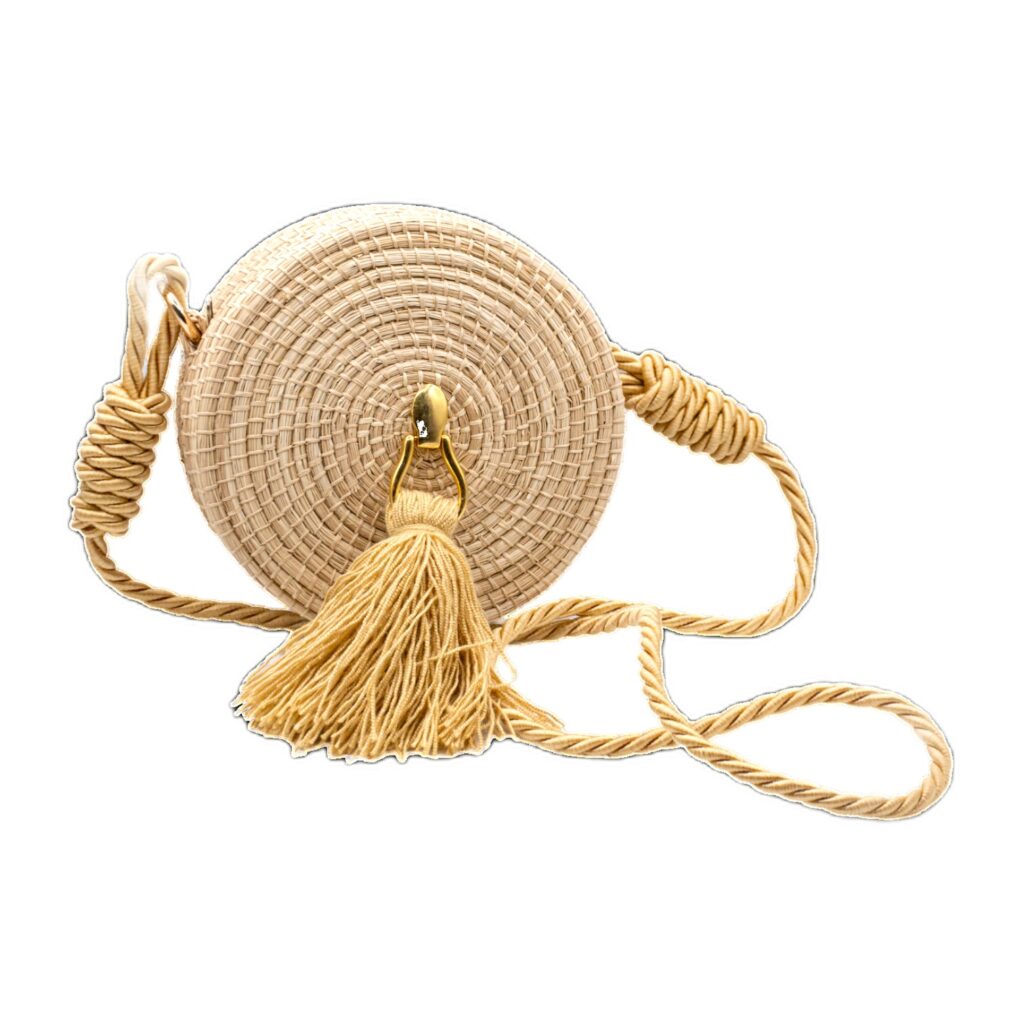 Bolso de Iraca Tejido a Mano — Elegancia Natural Colombiana